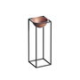 Aberto Design Maceta Decorativa GED-021-B Negro y Cobre